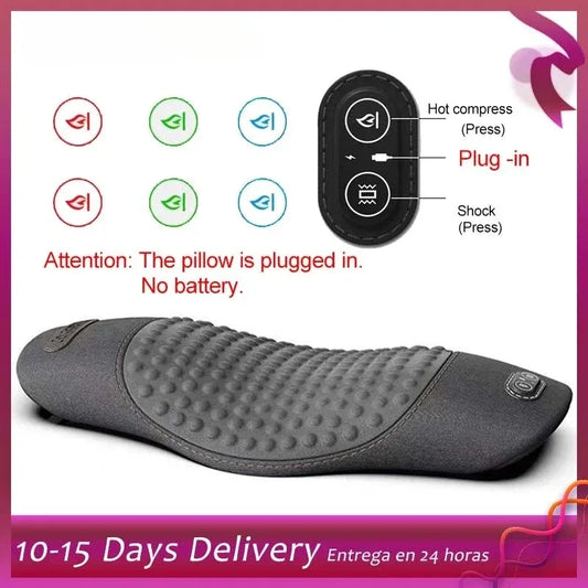 Waist Pillow Sleeping Waist Protection Pad Back Massager Lying Flat Waist Pain Waist Support Heating Vibrating Massager